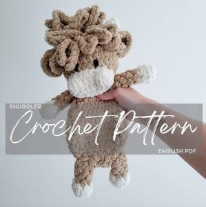 Handmade Highland Cow Snuggler